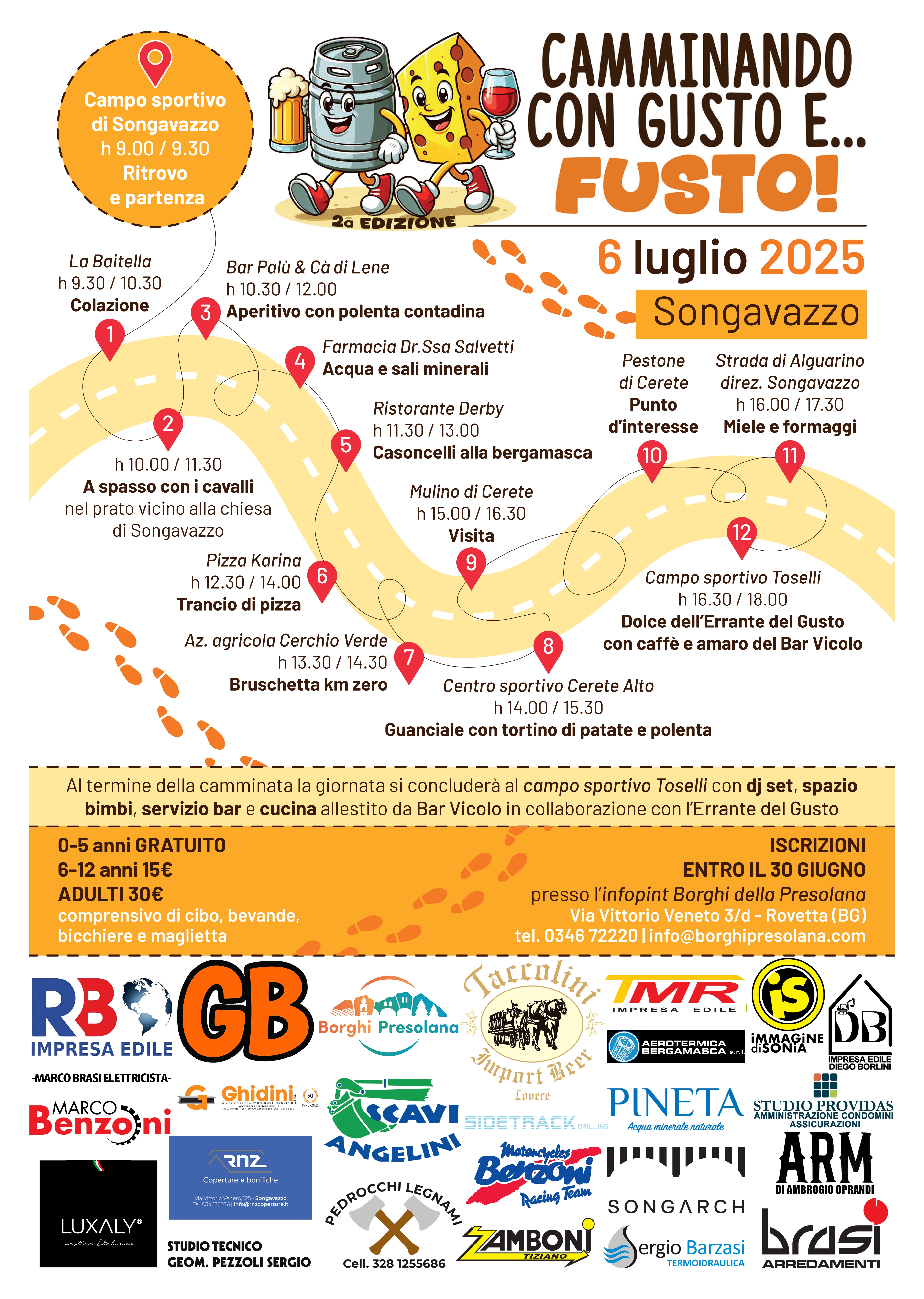 Camminando con gusto e... Fusto